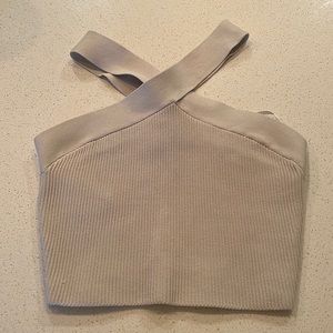 Aritzia Babton Cross Crop Top